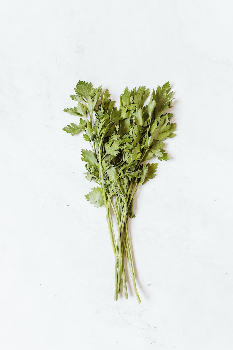 Photo by Polina Tankilevitch Fresh Celery on a White Surface